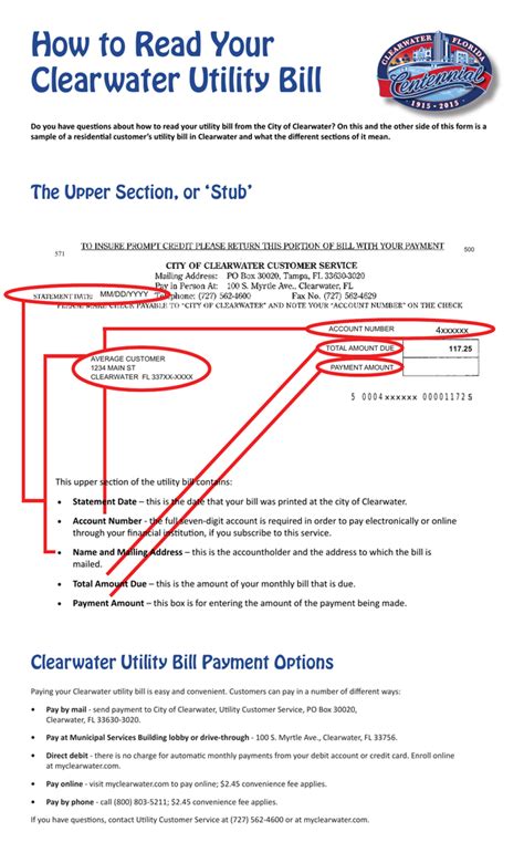 city of clearwater utilities customer service.